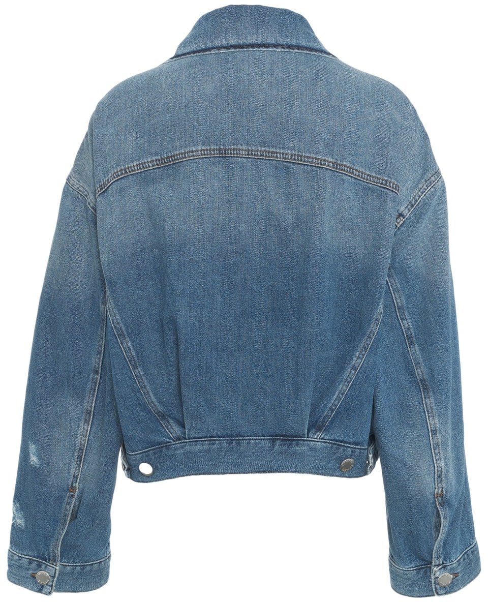 Pinko Denim jacket 'Gaborone' Blauw