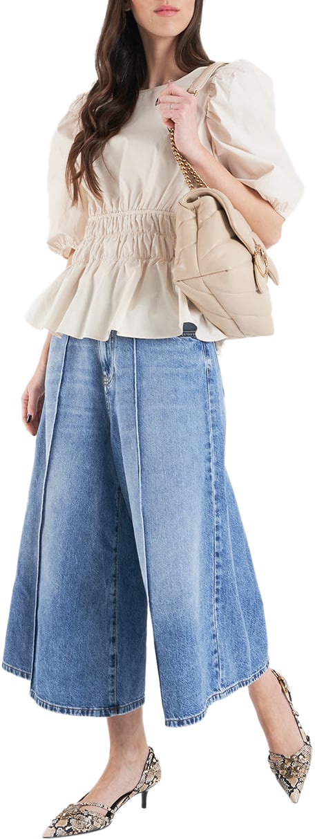 Pinko Bermuda shorts 'Burkina' Blauw