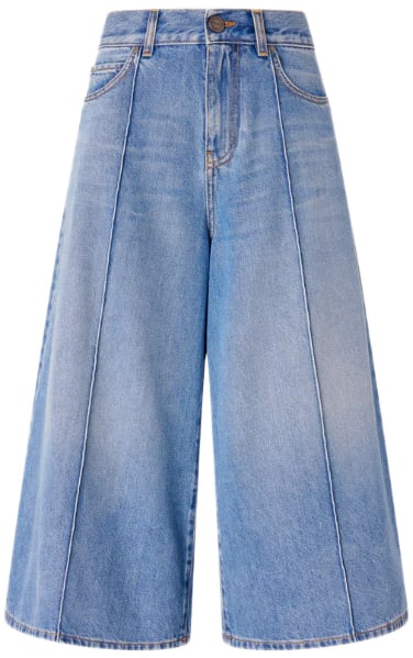 Pinko Shorts Denim Blauw