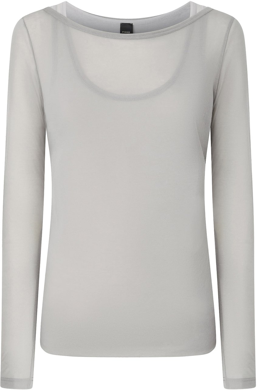 Pinko Sweaters Grey Grijs