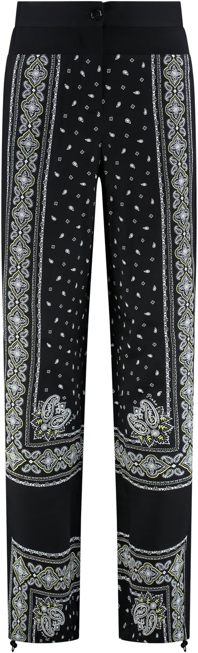 Pinko Spirito wide leg trousers Zwart