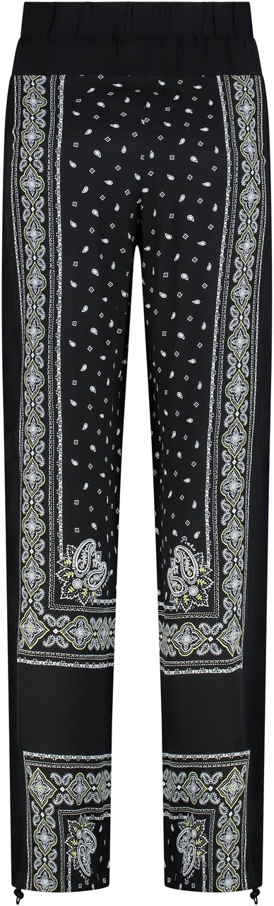 Pinko Spirito wide leg trousers Zwart