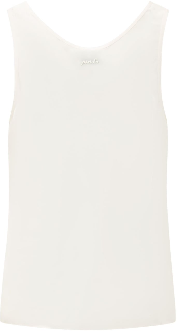 Pinko Canottiera con Scollo Ampio Wit