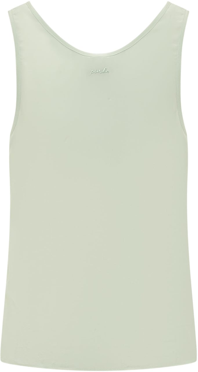 Pinko Canottiera con Scollo Ampio Lime