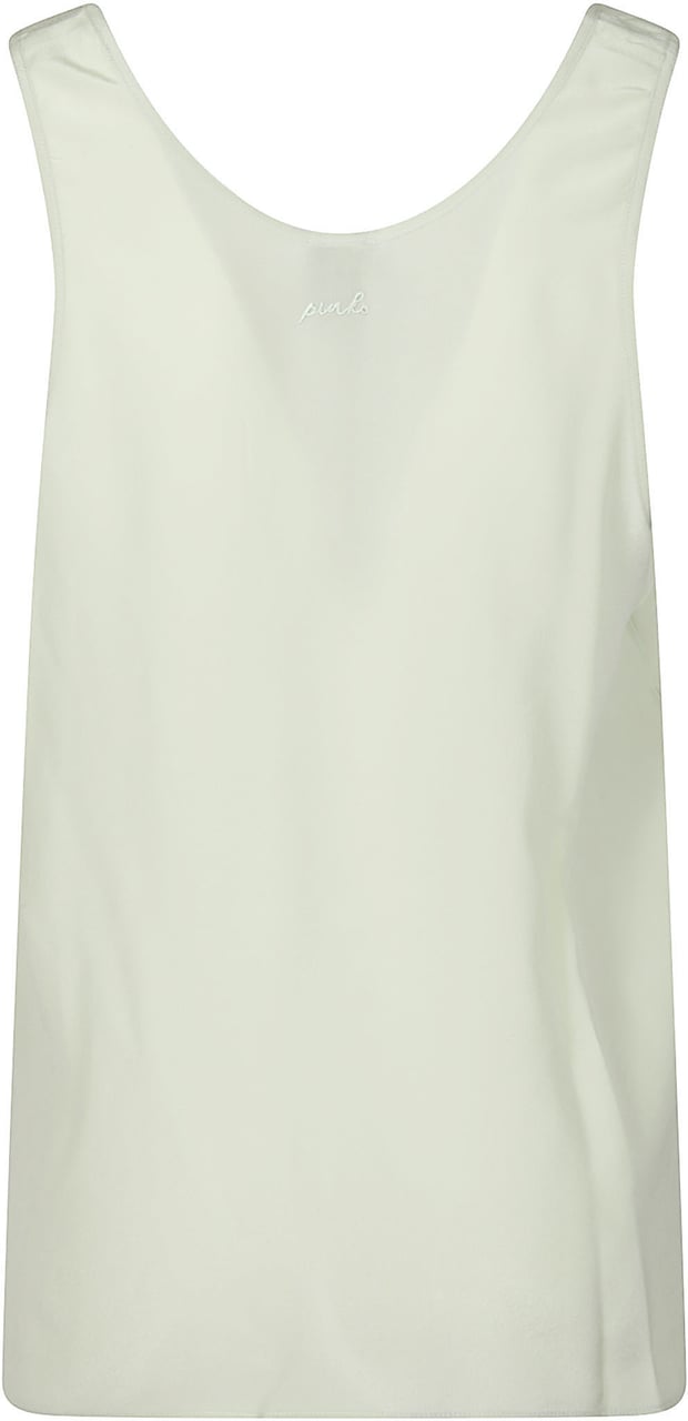 Pinko Crazy Tank Top Green Groen