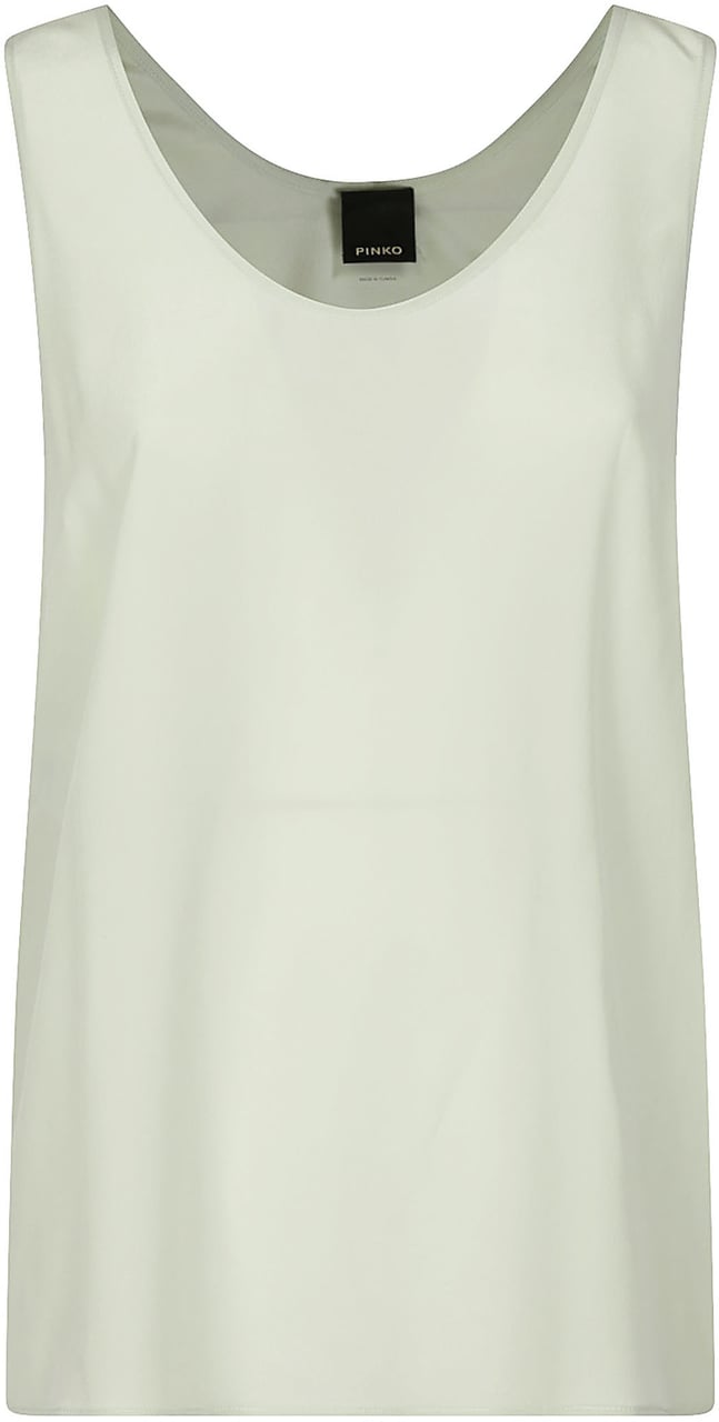 Pinko Crazy Tank Top Green Groen
