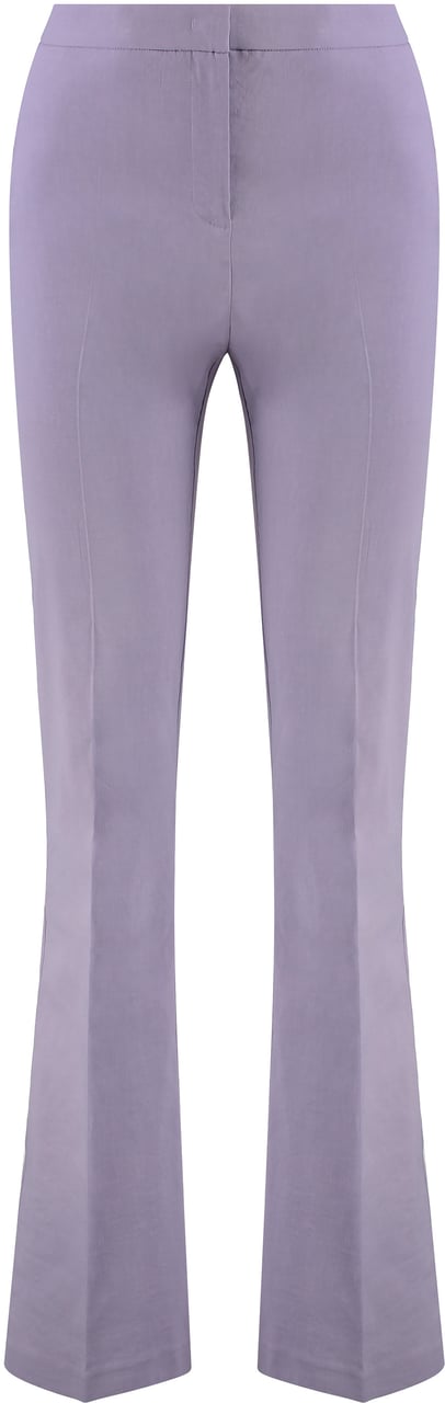 Pinko Linen trousers Paars