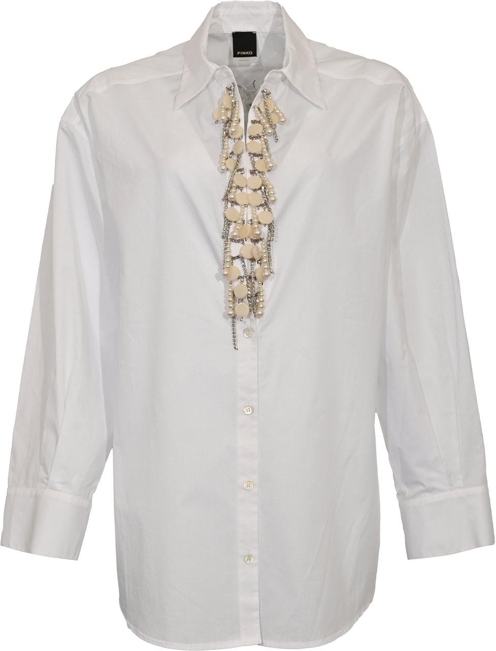Pinko Shirts Bianco Brill Divers