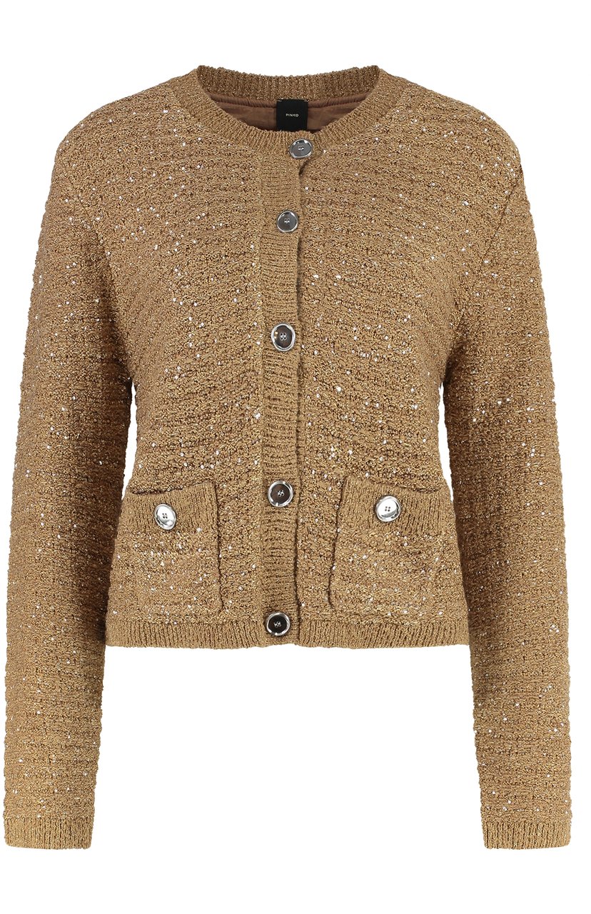 Pinko Meru buttoned jacket Beige