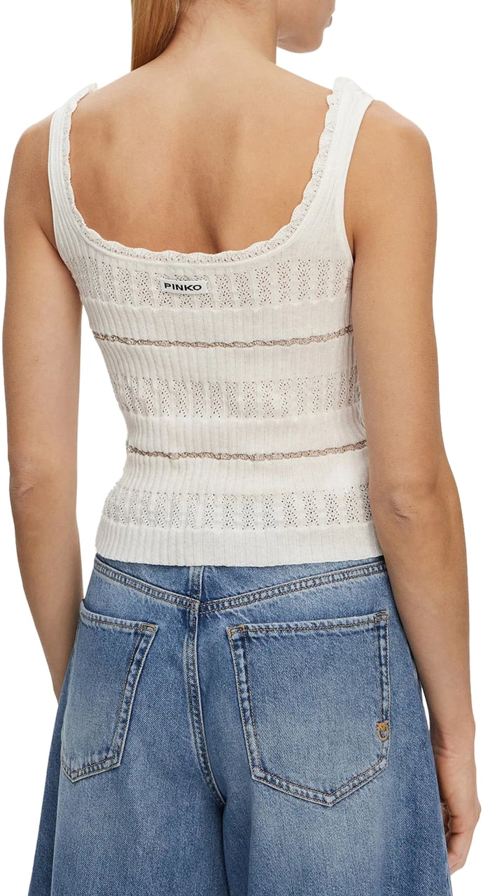 Pinko Top Biancobiancaneve Divers