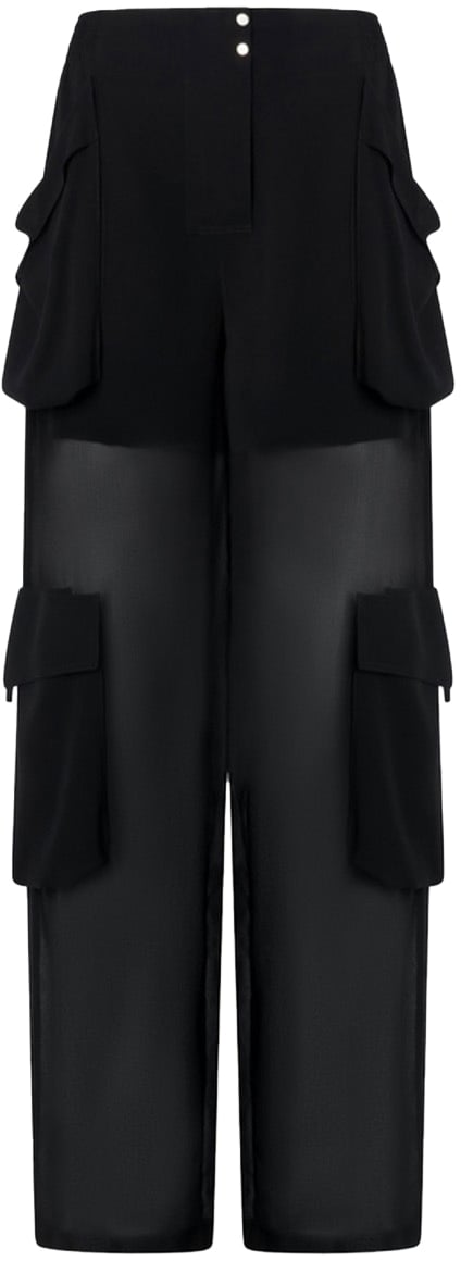 Pinko Trousers Black Zwart