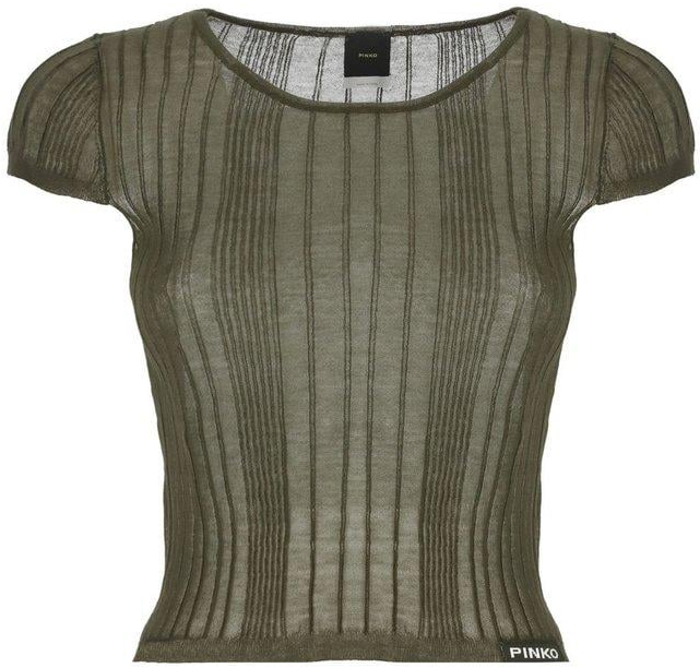 Pinko Sweaters Green Groen