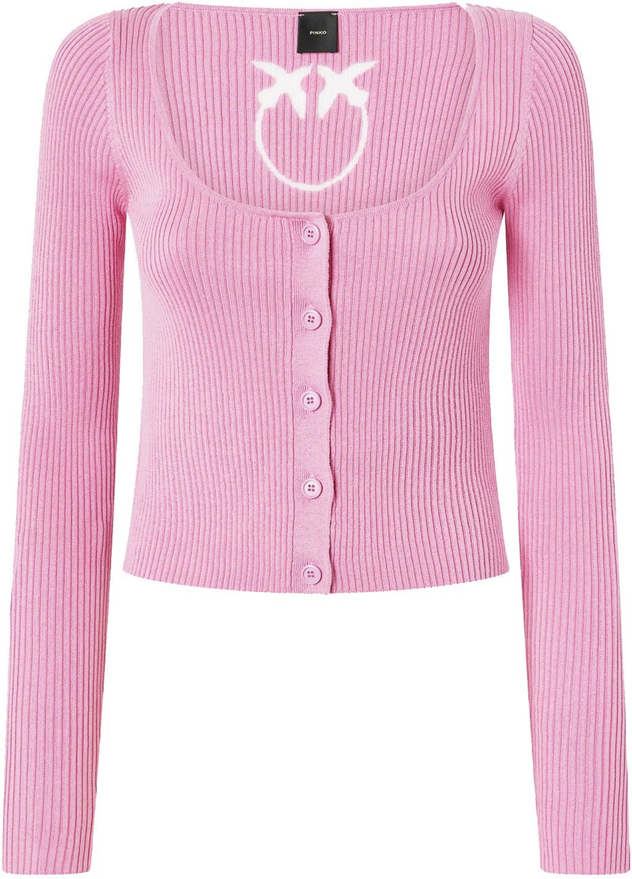 Pinko Cardigan Pink Roze
