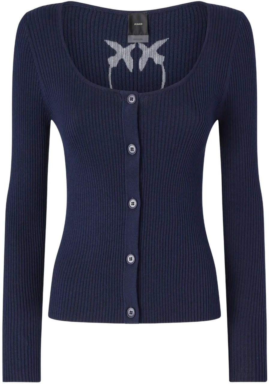 Pinko Sweaters Blue Blauw