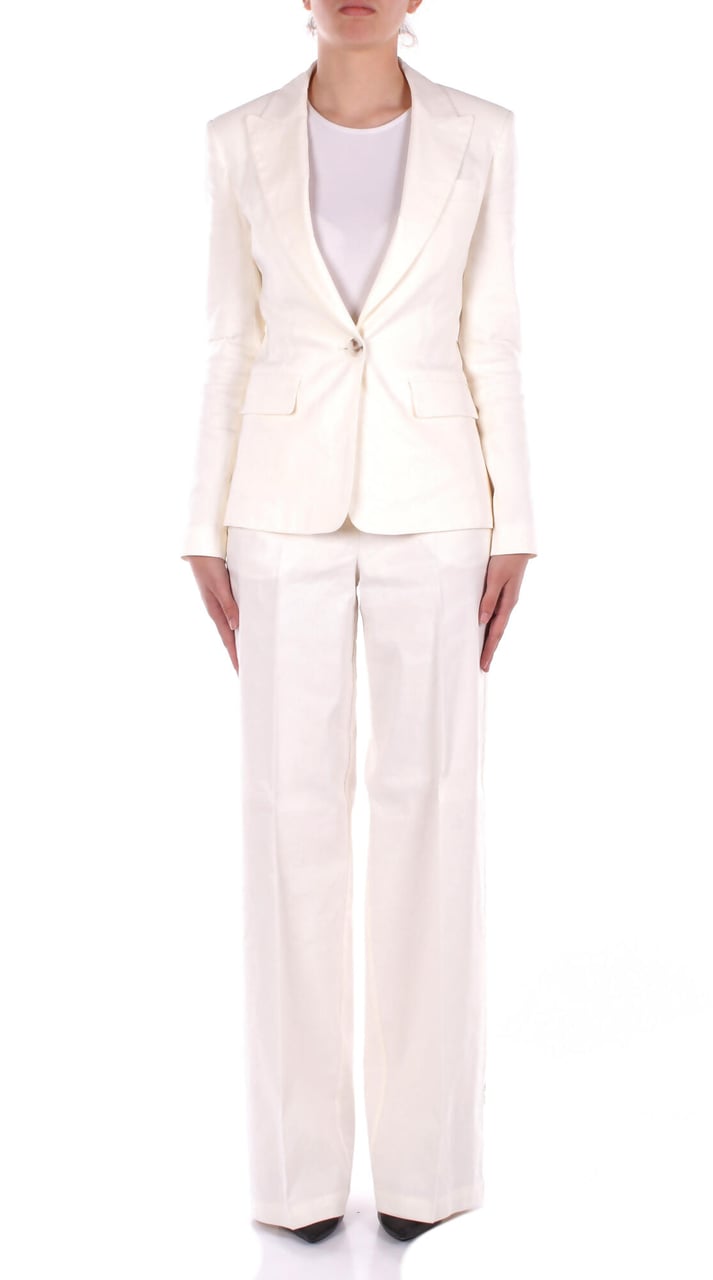 Pinko Jackets Bianco Seta Wit