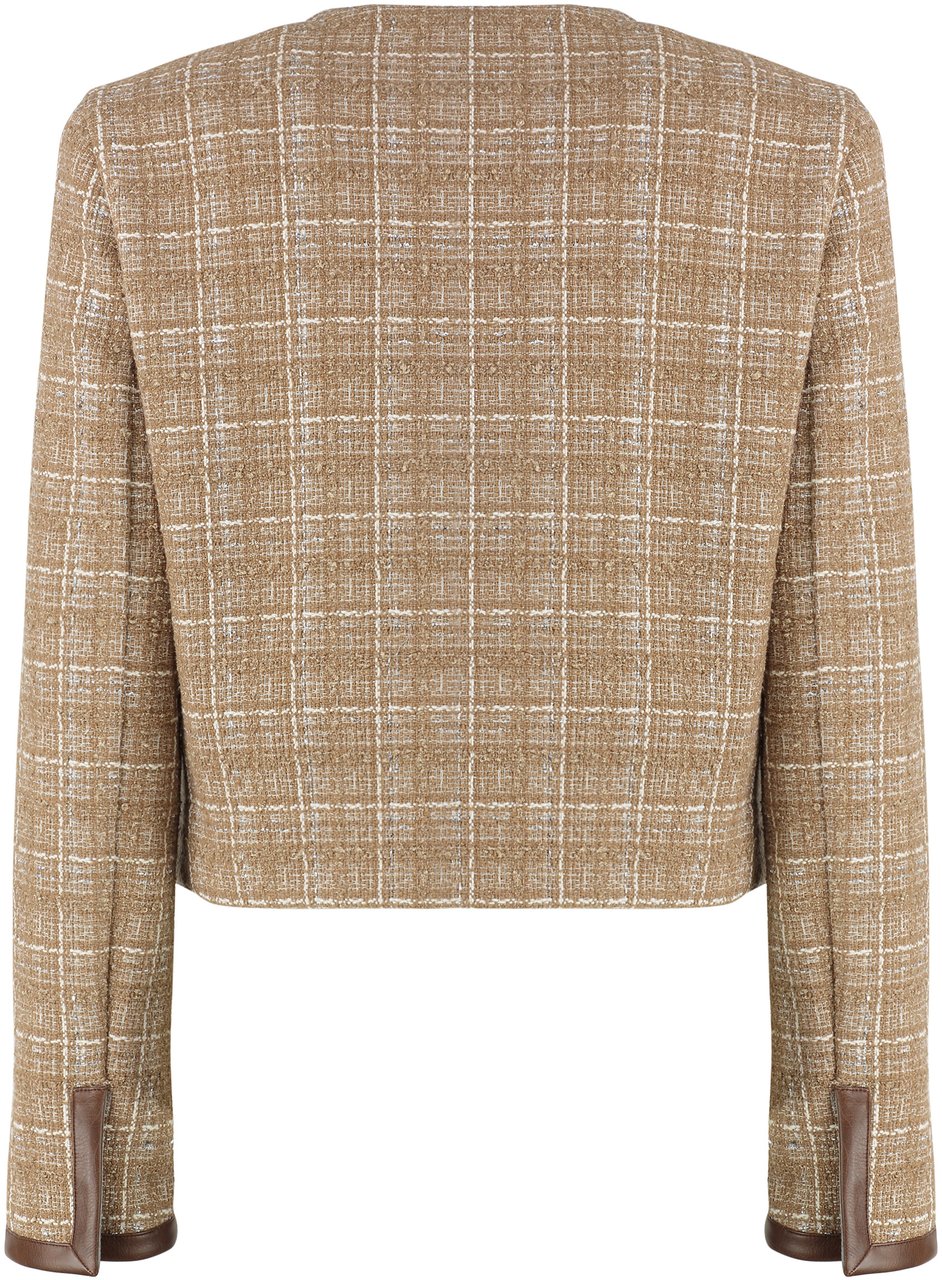 Pinko Finale Tweed jacket Beige