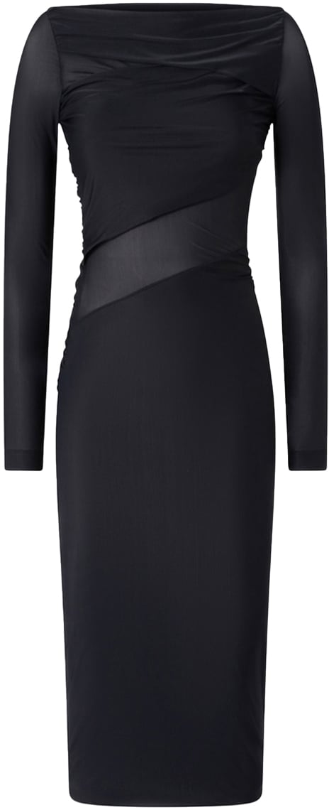Pinko Dresses Black Zwart