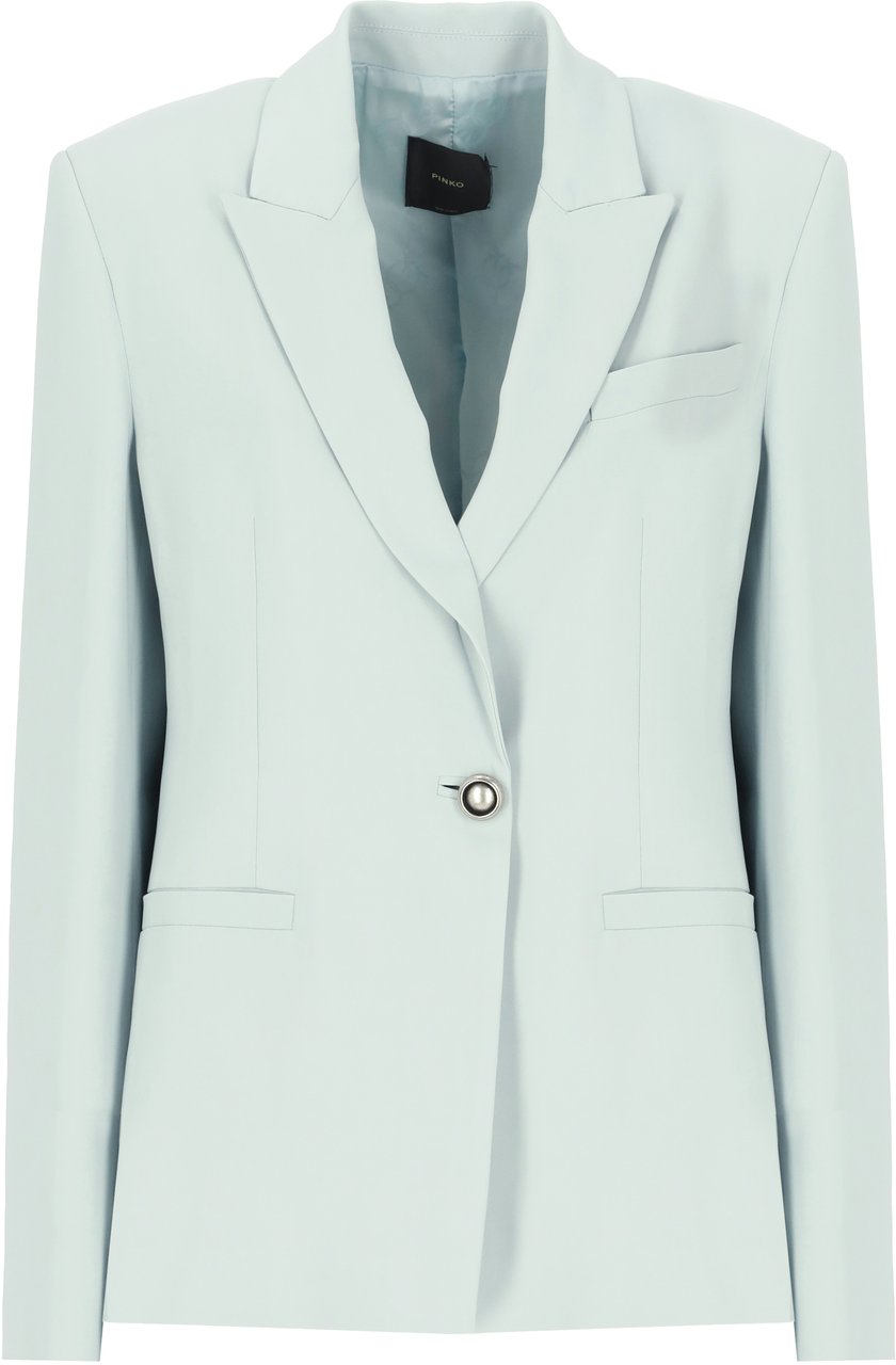 Pinko Jackets Light Blue Blauw