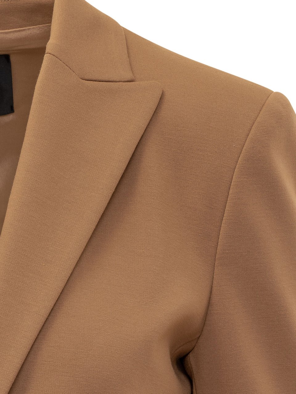 Pinko Pinko Blazer Monopetto in Crepe Marrone Bruin