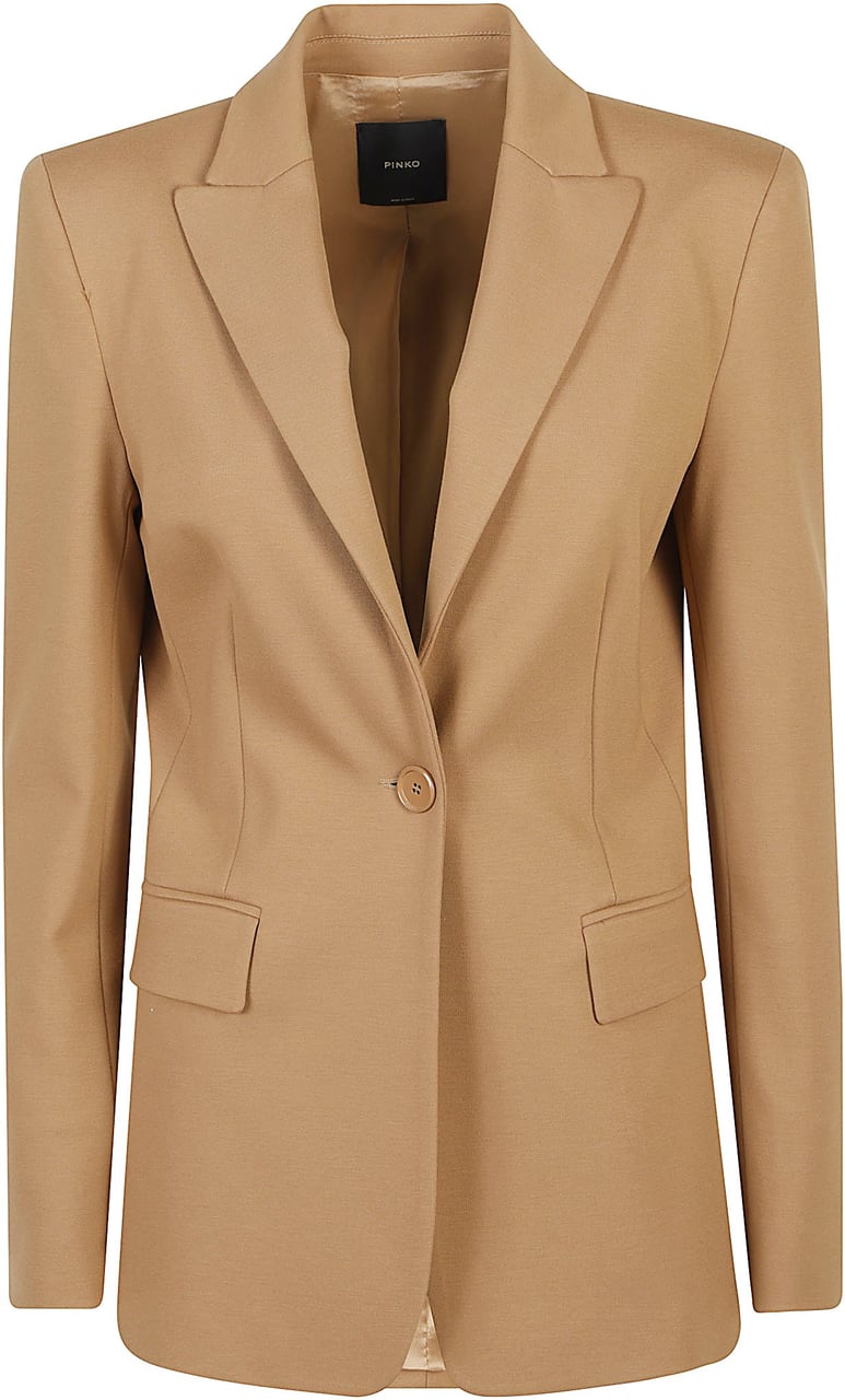 Pinko New Signum Jacket Nude & Neutrals Beige