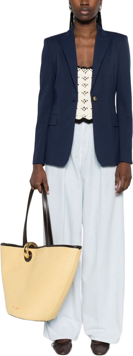 Pinko Jackets Blue Navy
