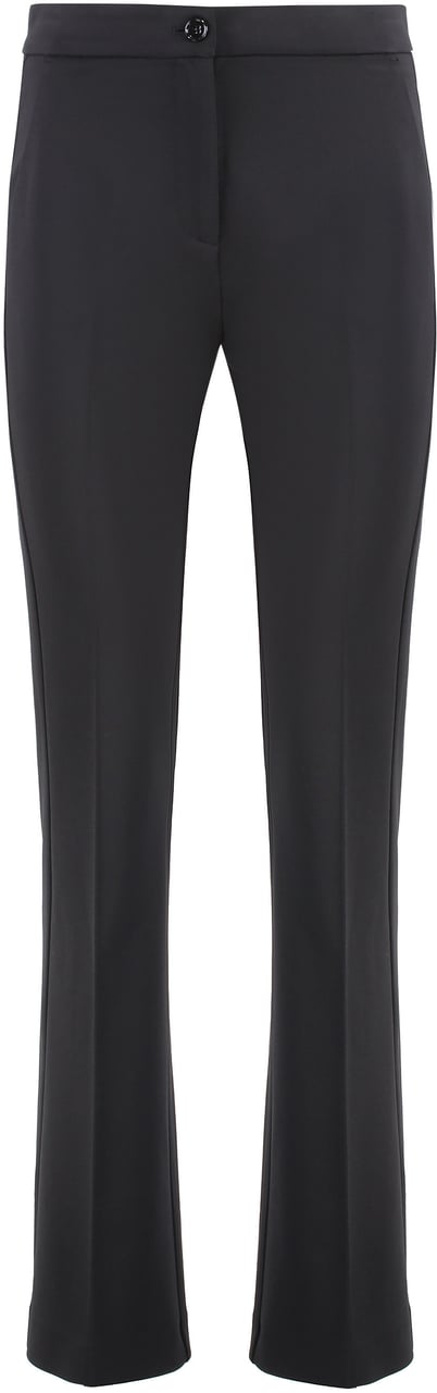 Pinko Stretch viscose trousers Zwart