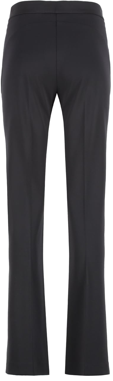 Pinko Stretch viscose trousers Zwart