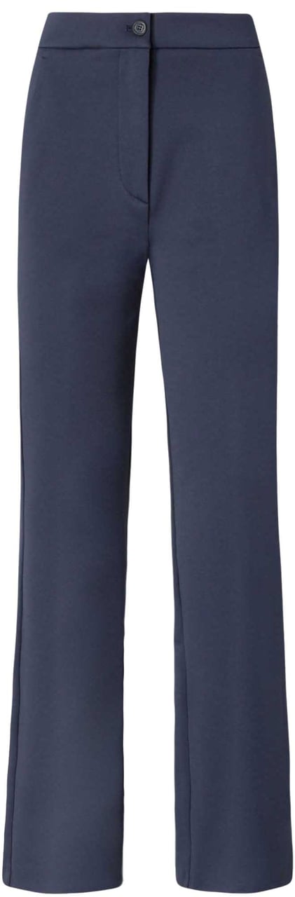 Pinko Trousers Blue Blauw