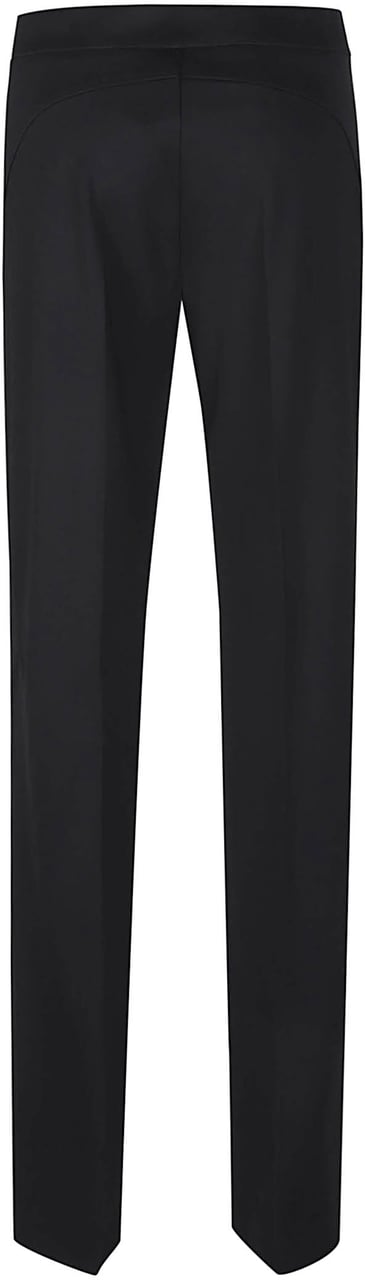 Pinko Resta Wide Leg Pant Black Zwart