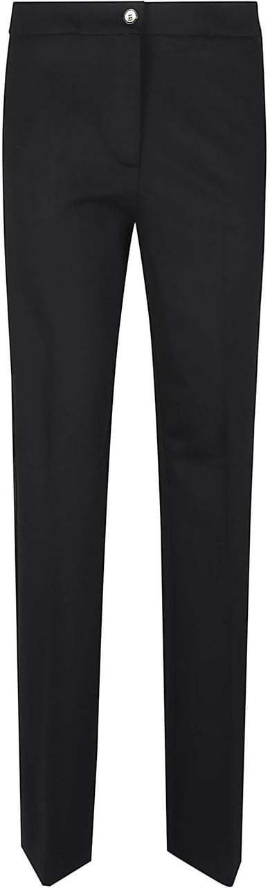 Pinko Resta Wide Leg Pant Black Zwart
