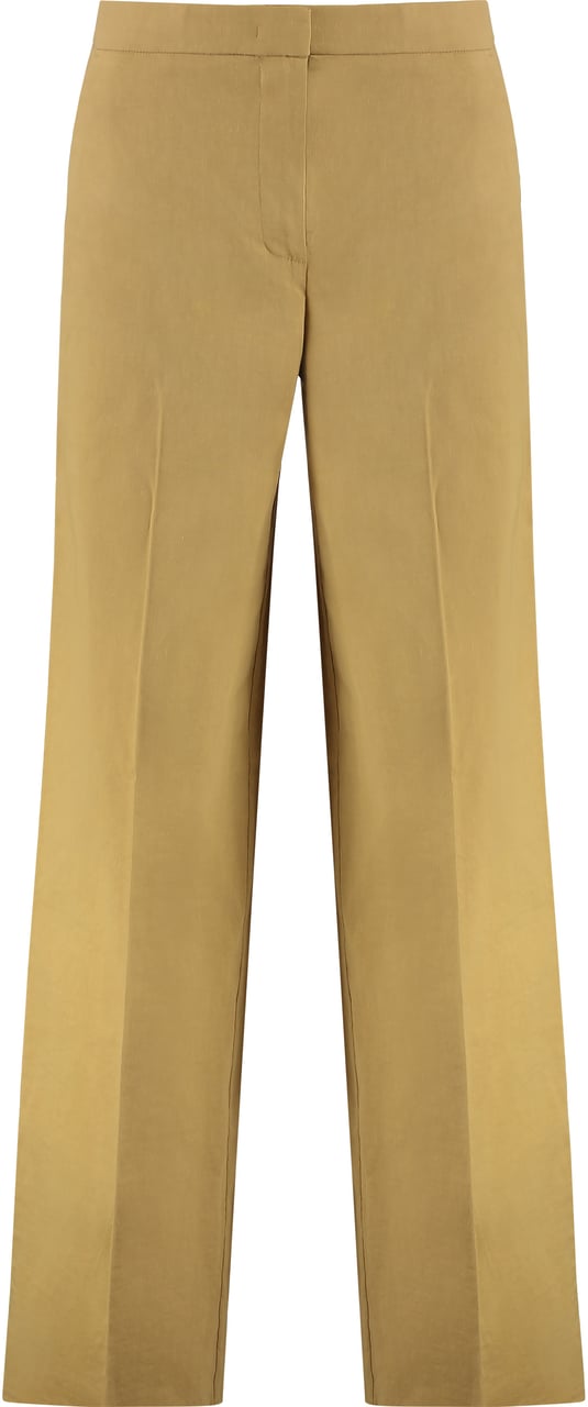 Pinko Linen trousers Geel