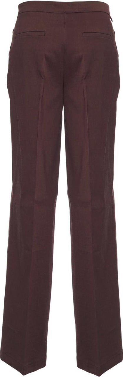 Pinko Linen blend pants 'Jacopone' Bruin