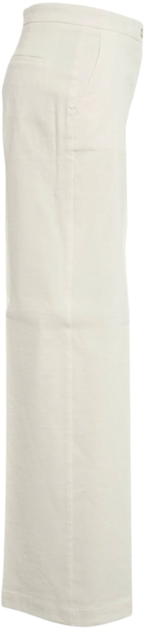 Pinko Linen blend pants 'Jacopone' Wit