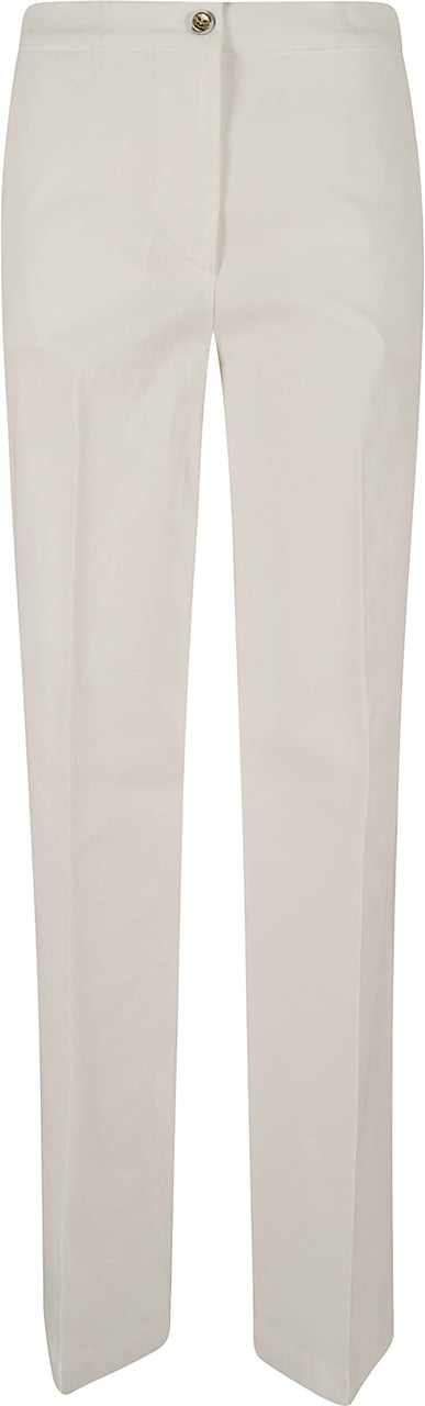 PINKO JACOPONE PANTALONE LINO Wit