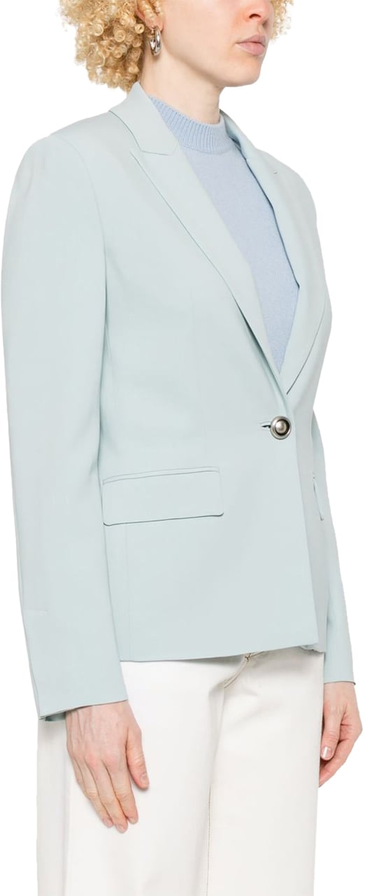 Pinko Jackets Azzurro Cristallo Blauw