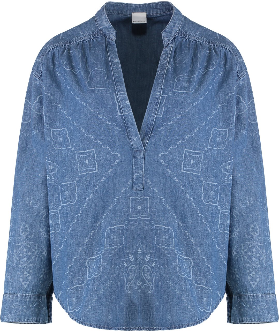 Pinko Denim blouse Blauw