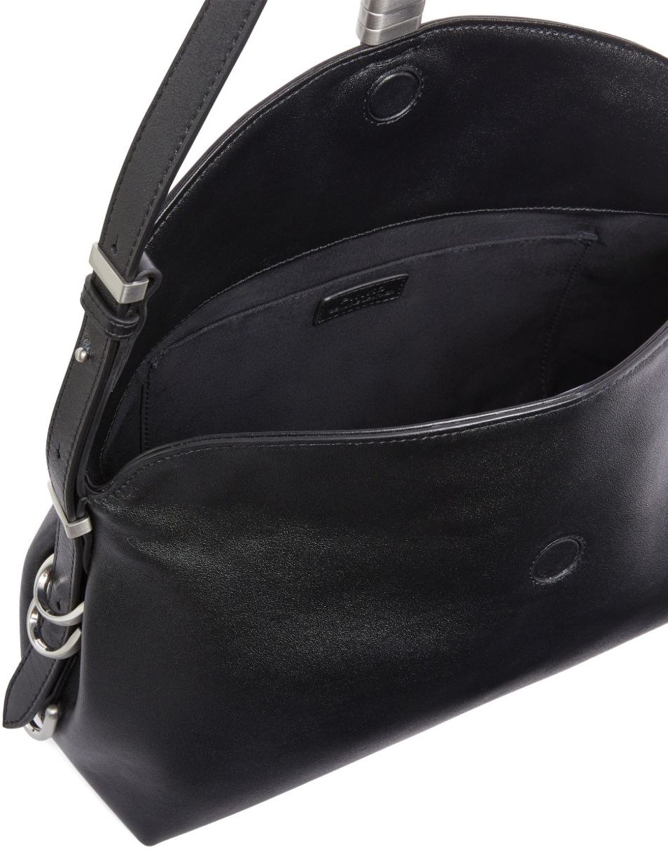 Pinko New Saddle Nero Limousine - Matt Silver Divers