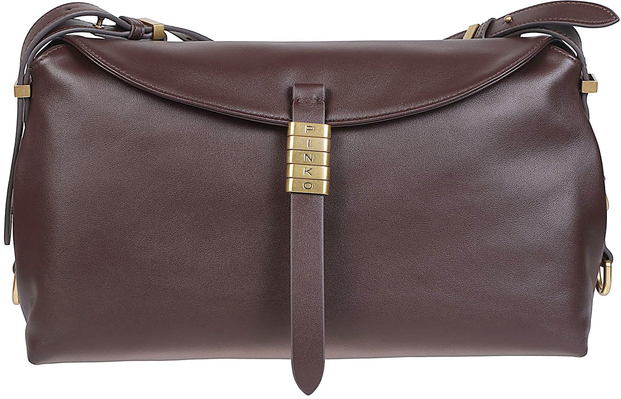 Pinko New Saddle Bag Red Rood