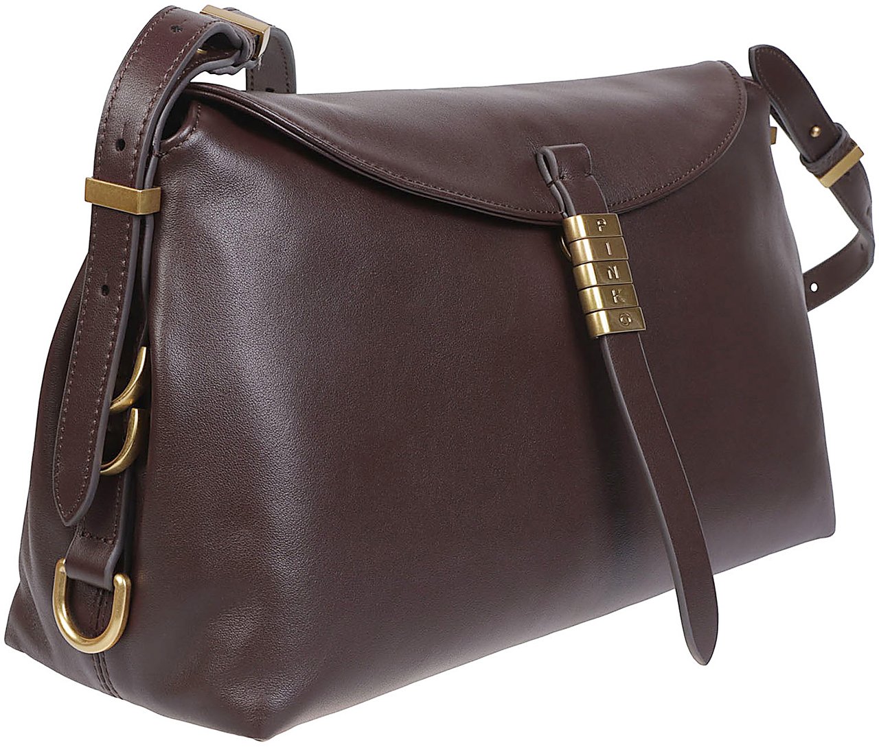 Pinko New Saddle Bag Red Rood