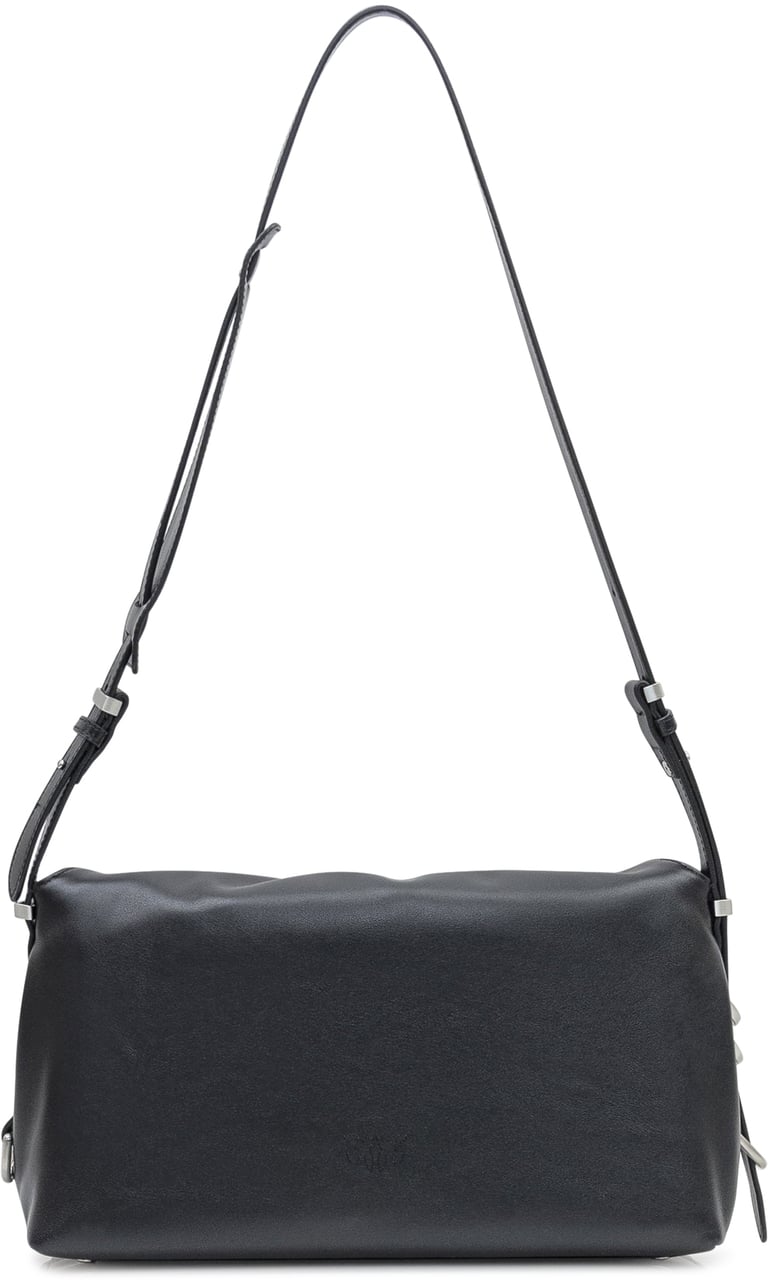 Pinko Pinko Borsa New Saddle in Pelle Nera Zwart