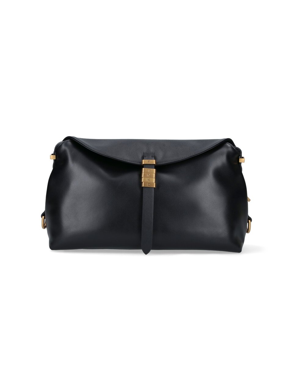 Pinko "Saddle" Shoulder Bag – Black Zwart