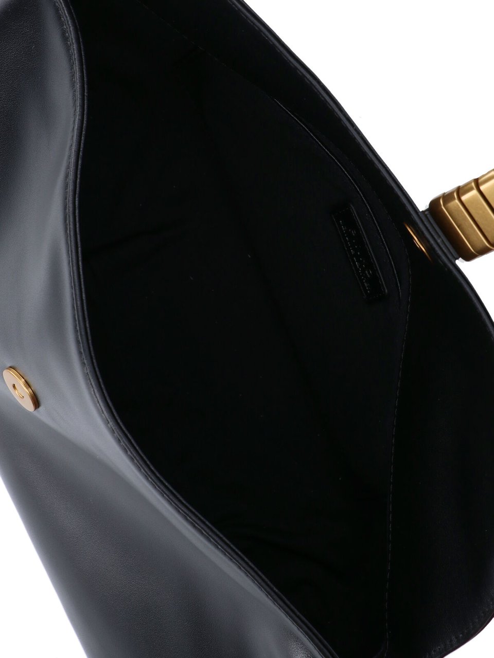 Pinko "Saddle" Shoulder Bag – Black Zwart