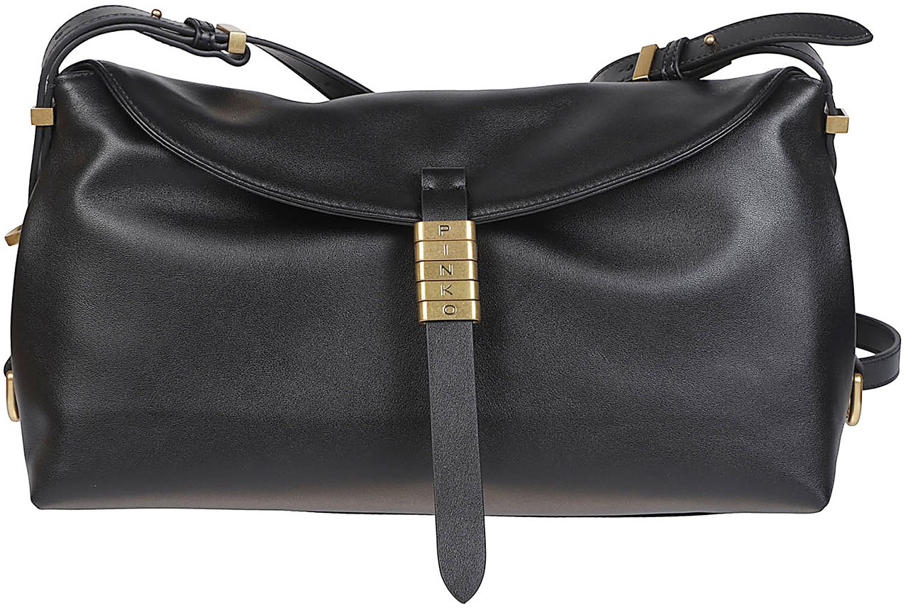 Pinko New Saddle Bag Black Zwart