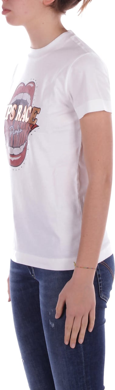 Pinko T-Shirts And Polos White Wit