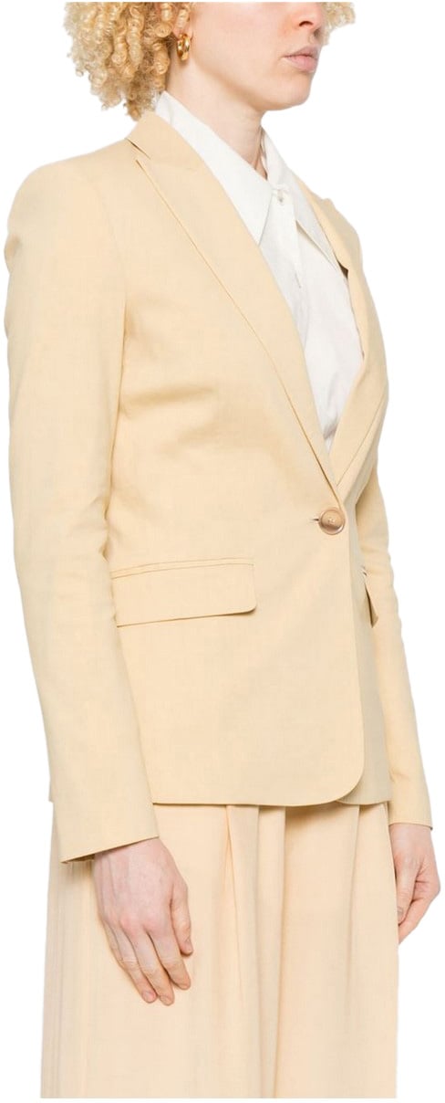Pinko Blazers Yellow Geel