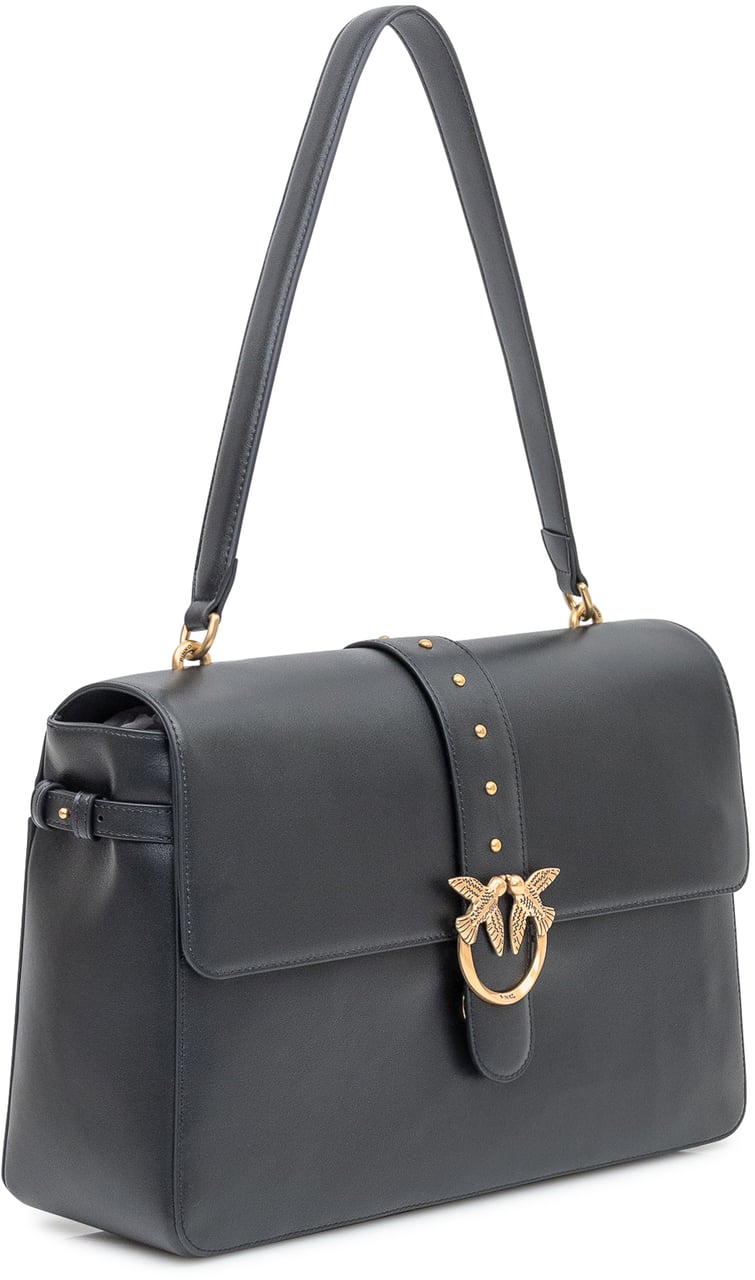 Pinko Bags Nero Gold Divers