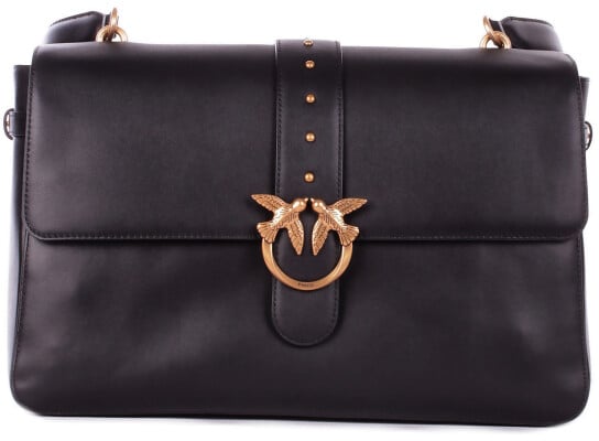 Pinko Bags Nero Gold Divers