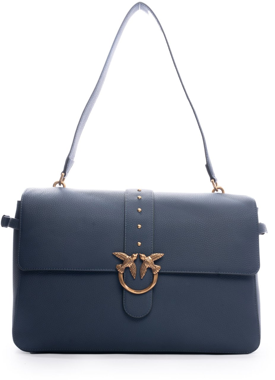Pinko Bags Blu Indaco Ombrosoantique Gol Divers