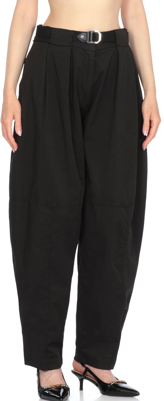 Pinko Trousers Black Zwart