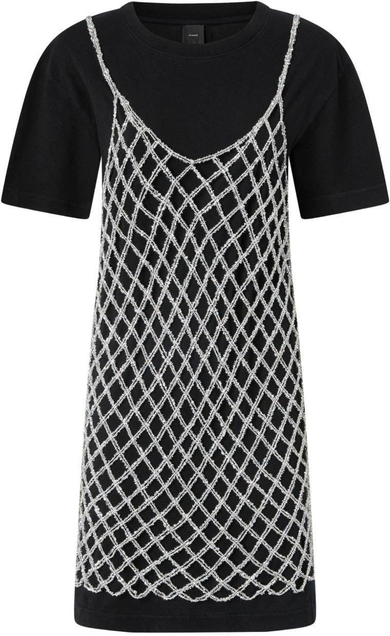 Pinko Pinko Dresses Black Zwart